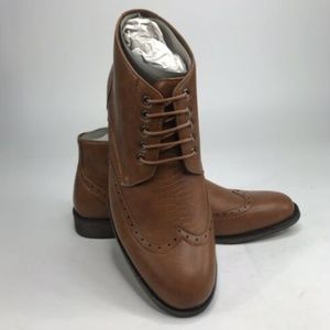 Henry Ferrera Mens Shoes Style Grand Size 8 -Brown